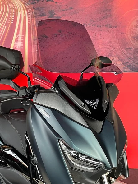 ABV Yamaha X-Max Füme Tur Camı 64x57.5 cm (17-23) ürün görseli 1