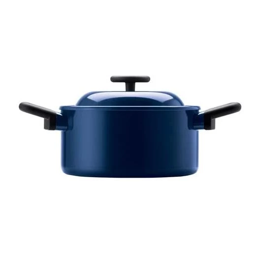 LOCK LOCK DECORE 20 CM DERIN TENCERE MAVI/NAVY ürün görseli 1