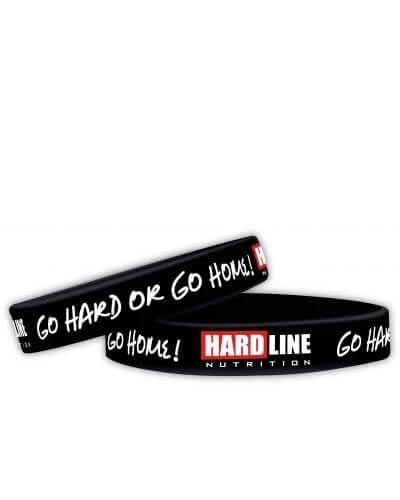 Hardline ince Bileklik Go Hard Or Go Home ürün görseli 1