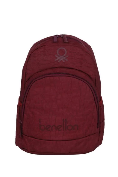 Benetton Anaokul Sırt Çantası Bordo 70019 ürün görseli 1