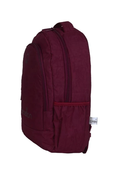 Benetton Okul Sırt Çantası Mor 70017 - Resim 2