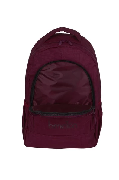 Benetton Okul Sırt Çantası Mor 70017 - Resim 5