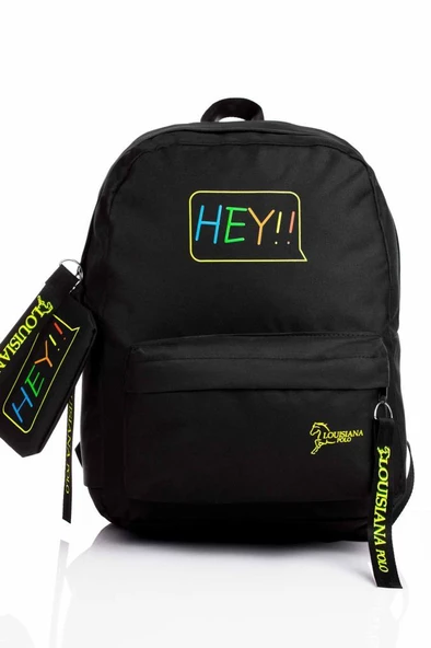 B.Y. Trend Laptop Bölmeli Okul Çantası Hey!!! Multicolor 1525 ürün görseli 1