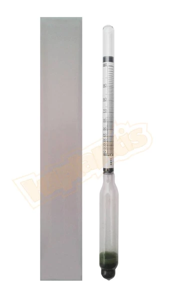 Alla Alkolmetre Tralles 0-100 20C 170mm - Resim 5