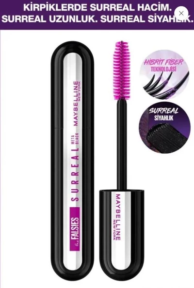 Maybelline New York Falsies Surreal Meta Black Maskara ürün görseli 1
