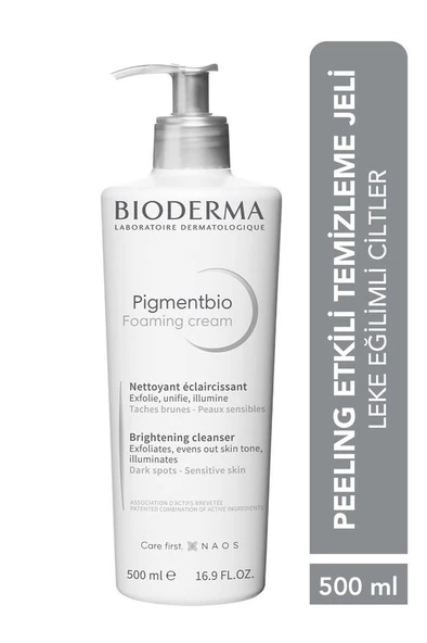 Bioderma Pigmentbio Foaming Cream Cleanser Temizleme Jeli 500 ml ürün görseli 1