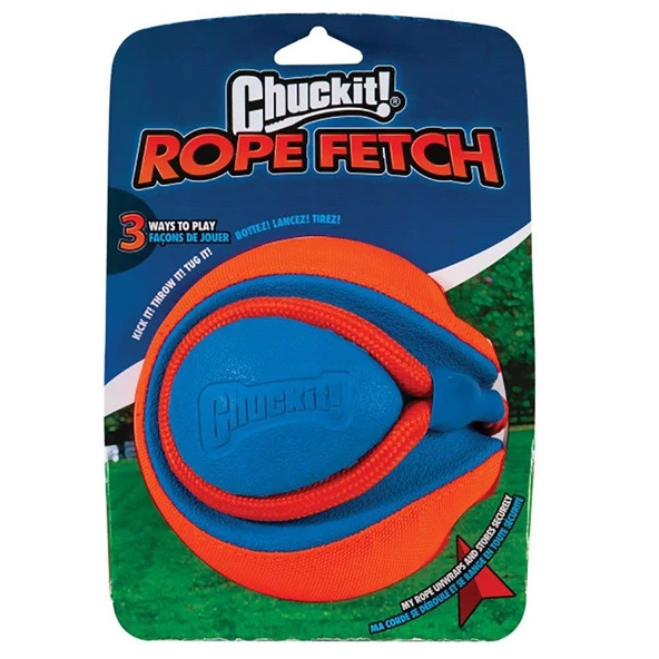 Chuckit! Rope Fetch İpli Oyun Topu ürün görseli 1