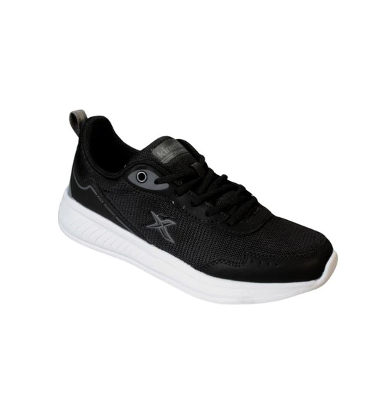 KİNETİX Erkek  Gri Siyah Fileli Sneaker Spor Yürüyüş Ayakkabısı ürün görseli 1