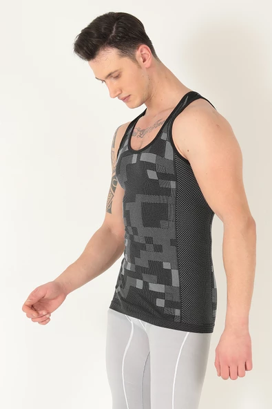 Sporcu Gym Seamless Dikişsiz Erkek T-shirt ürün görseli 1