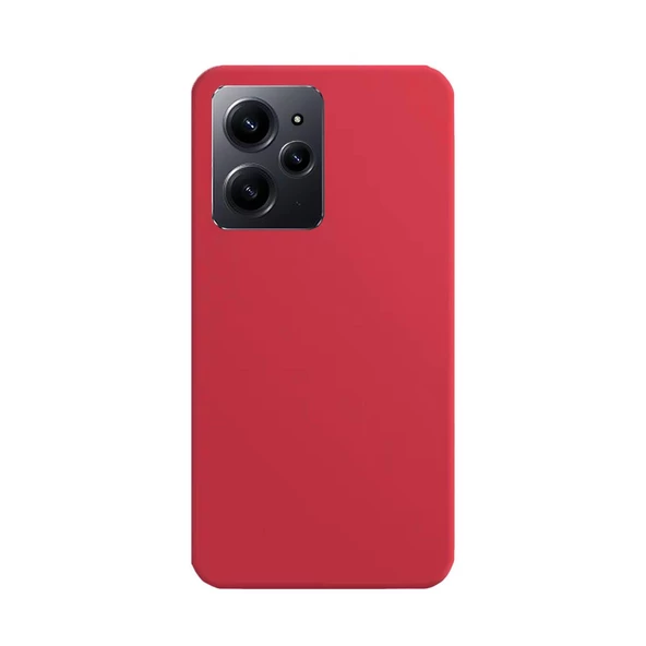 BİKAPAK ECO SENSE REDMI 12 KIRMIZI KAPAK ürün görseli 1