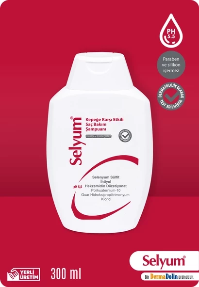 Dermadolin Selyum Şampuan 300 Ml ürün görseli 1