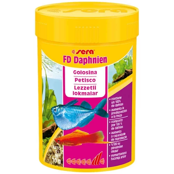 Sera FD Daphnien (su piresi) Balık Yemi 100 ML ürün görseli 1