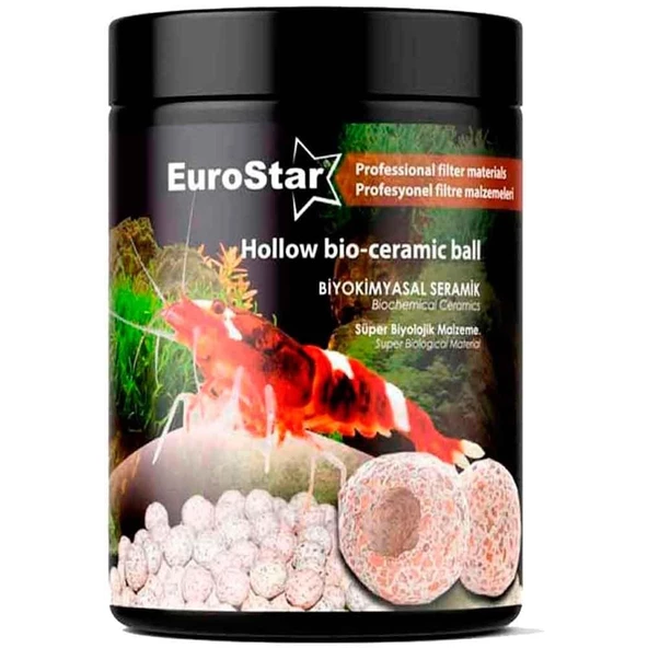 Eurostar Hollow Bio Balls Biyolojik Dış Filtre Malzemesi 400 Gr ürün görseli 1