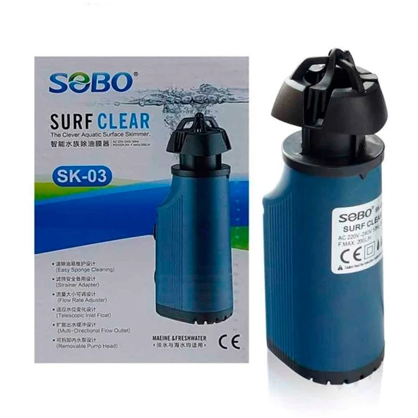 Sobo Yüzey Temizleyici Filtre 200 Lth 3 W SK-03 ürün görseli 1