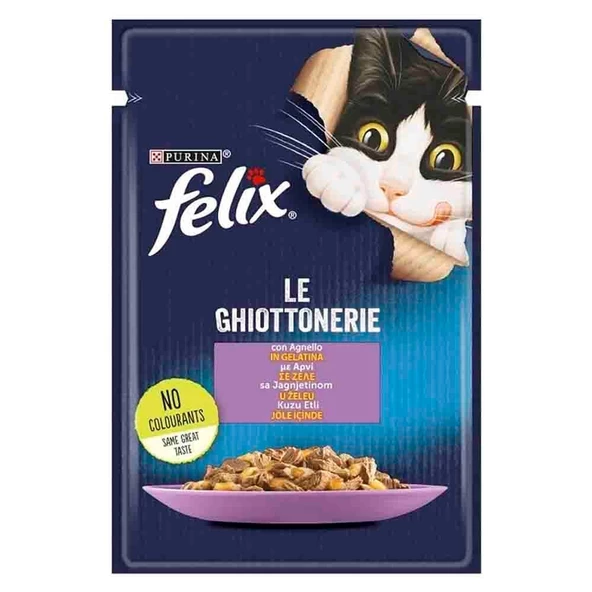 Purina Felix Kuzu Etli Yaş Kedi Maması 85 Gr ürün görseli 1