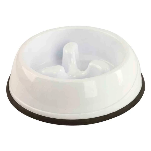 Pawise Yavaş Yeme Mama Kabı 500 ml  16 x 5,5 cm ürün görseli 1
