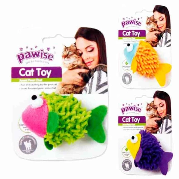 Pawise Kumaş Oyuncak Meow Meow Life-Fish ürün görseli 1