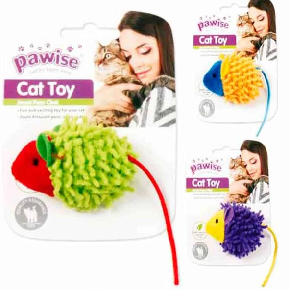 Pawise Kedi Oyuncağı Peluş Fare ürün görseli 1
