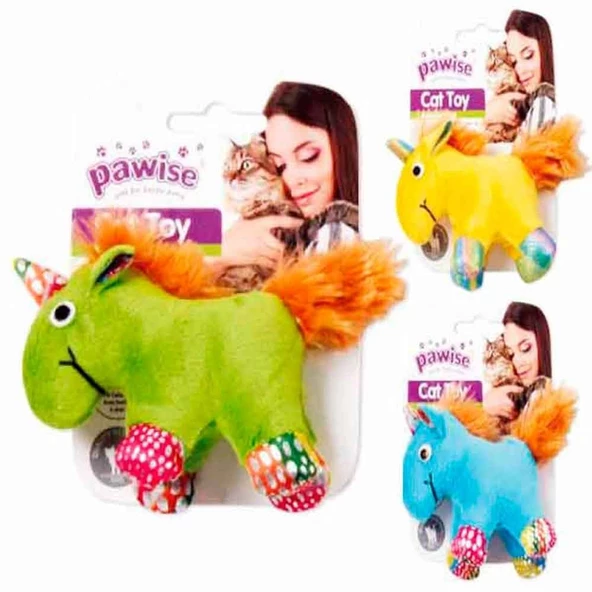 Pawise Kedi Oyuncağı Kumaş Unicorn ürün görseli 1