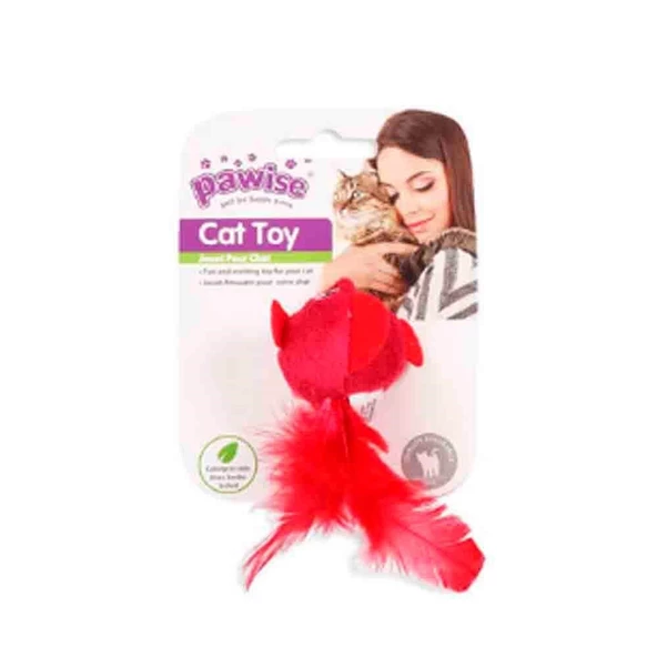 Pawise Tüylü Balık Kedi Oyuncağı ürün görseli 1