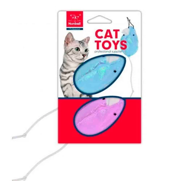 Nunbell Kedi Oyuncağı Fare - Resim 2
