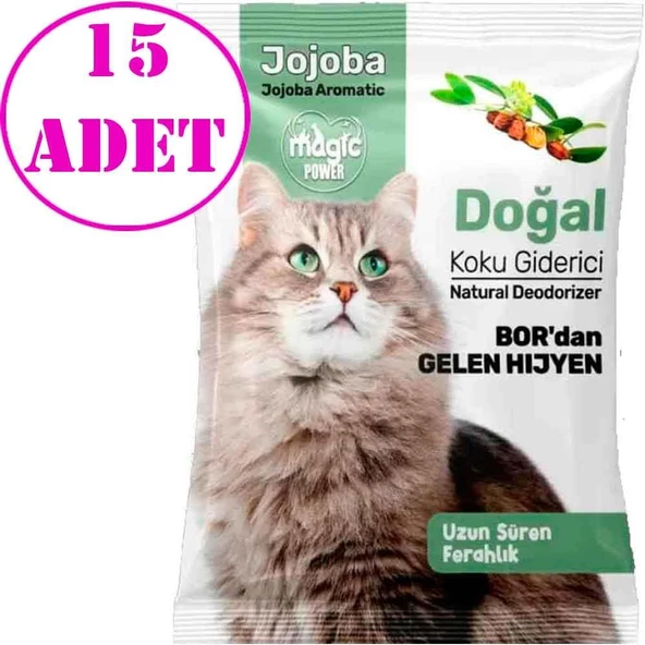 Magic Power Kedi Kumu Koku Giderici Jojoba 25 Gr 15 AD ürün görseli 1