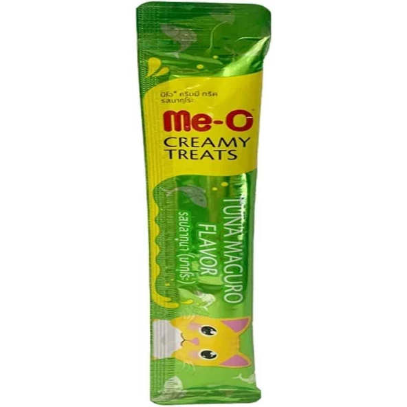 Meo Ton Balıklı ve Maguro Balık Aromalı Kedi Ödül Maması Tekli 15gr ürün görseli 1