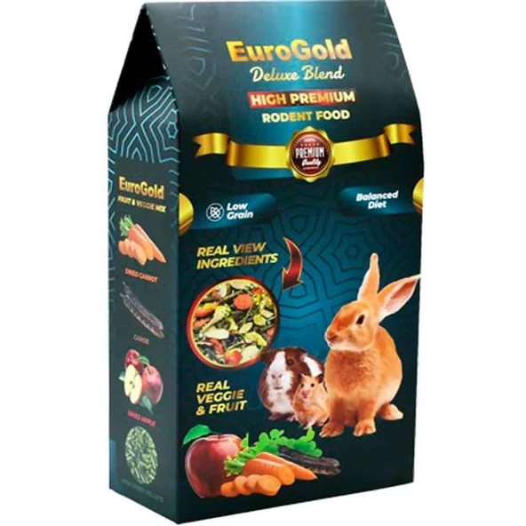 EuroGold Deluxe Blend Rodent Food Kemirgen Yemi 1 KG ürün görseli 1