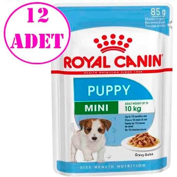 Royal Canin Mini Puppy Köpek Konservesi 85 gr 12 Ad ürün görseli 1