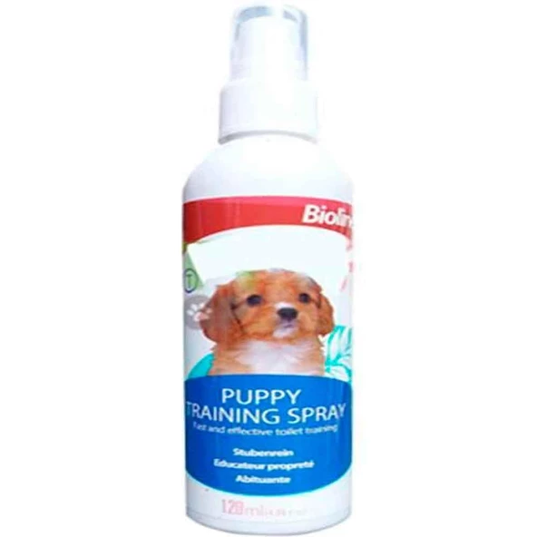 Bioline Yavru Köpek Tuvalet Eğitim Spreyi 120 Ml ürün görseli 1