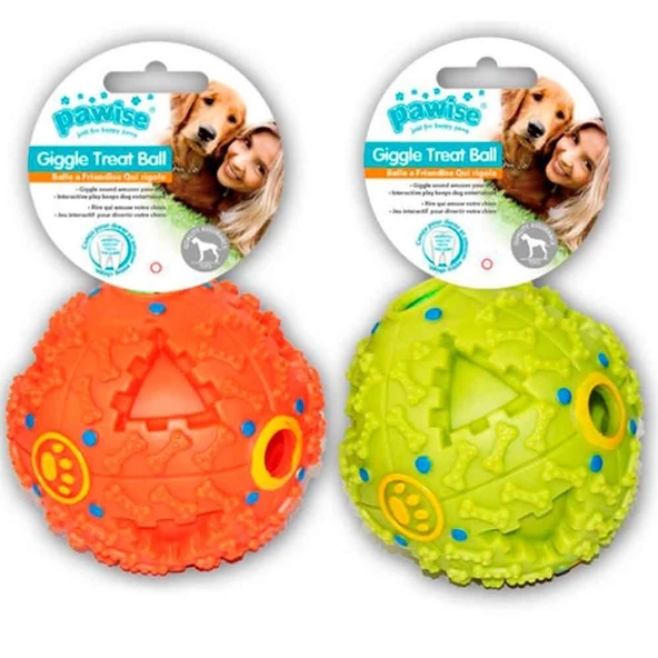 Pawise Giggle Köpek Oyuncağı Ödül Topu 11.5 cm ürün görseli 1