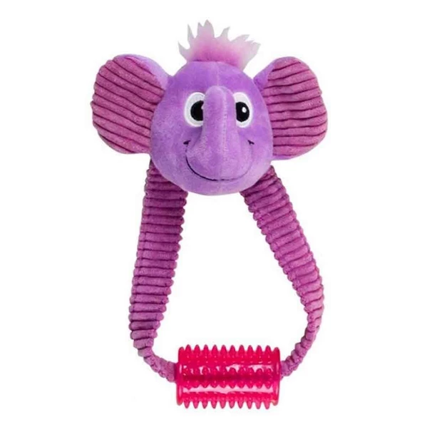 Pawise Vivid Life Elephant With Tugger Sesli Peluş Köpek Oyuncağı 22 Cm ürün görseli 1