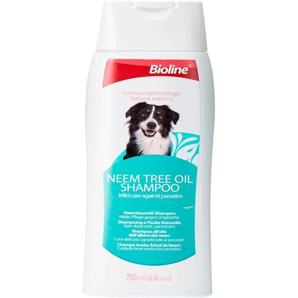 Bioline Nem Ağacı Özlü Köpek Şampuanı 250 Ml ürün görseli 1