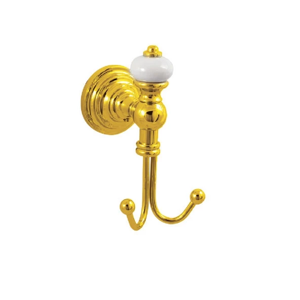 Fym Bagno Fantasia Gold Altın İkili Askılık 7125 ürün görseli 1