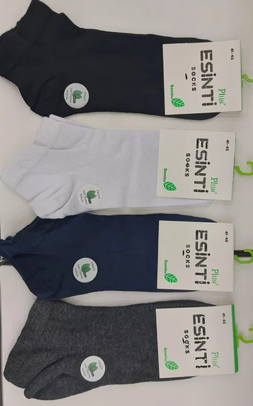 ESİNTİ ERKEK BAMBU PATİK ÇORAP 6 ADET ürün görseli 1