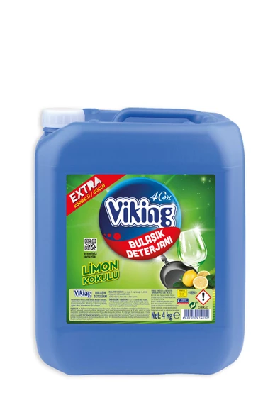Viking Sıvı Bulaşık Deterjanı Klasik 4 Kg 1 Adet ürün görseli 1