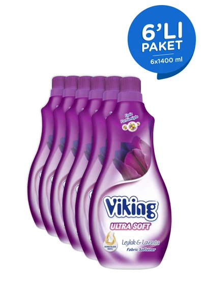 Viking Yumuşatıcı Soft Leylak&Lavanta 1400 ml 6 Adet ürün görseli 1