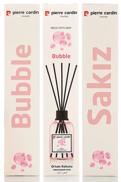 Pierre Cardin Reed Diffuser 110 ml - Bubble-Sakız Oda Kokusu - Resim 4