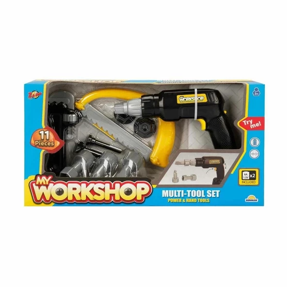 4622 Zapp Toys My Workshop Elektronik Tornavida Tamir Seti 11 Parça ürün görseli 1