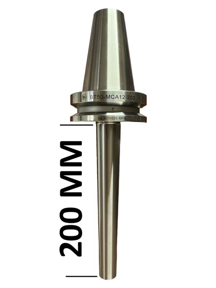 BT50 MCA12 - 200 BOY VİDALI TUTUCU M12X200 BOY VİDALI TUTUCU 20.000 devir balans alınmıştır ürün görseli 1