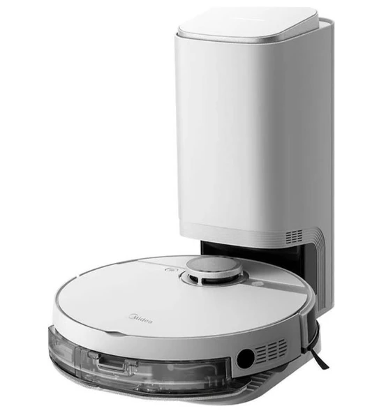 Midea S8 Plus Robot Vacuum Cleaner Çöp İstasyonlu Akıllı Robot Süpürge Beyaz (OUTLET) (12 AY EVOFONE GARANTİLİ) ürün görseli 1