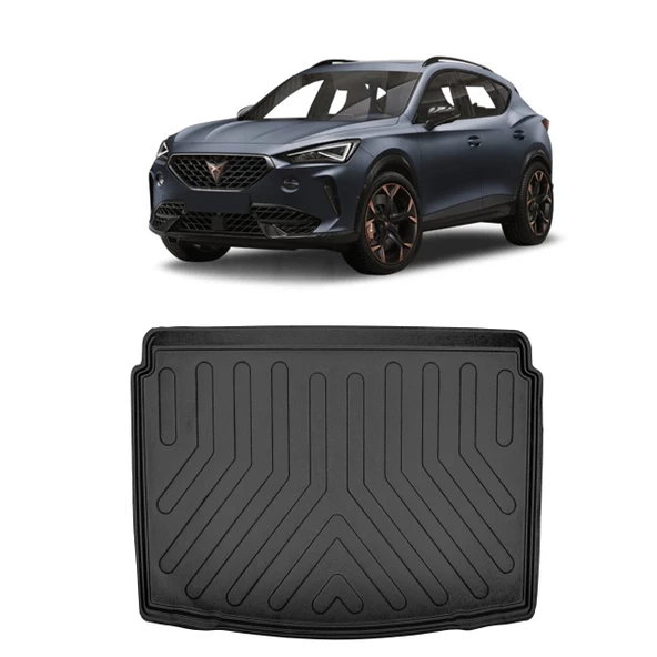 Rizline Cupra Formentor 2020 Sonrası Alt Konum  3D Bagaj Havuzu Siyah ürün görseli 1
