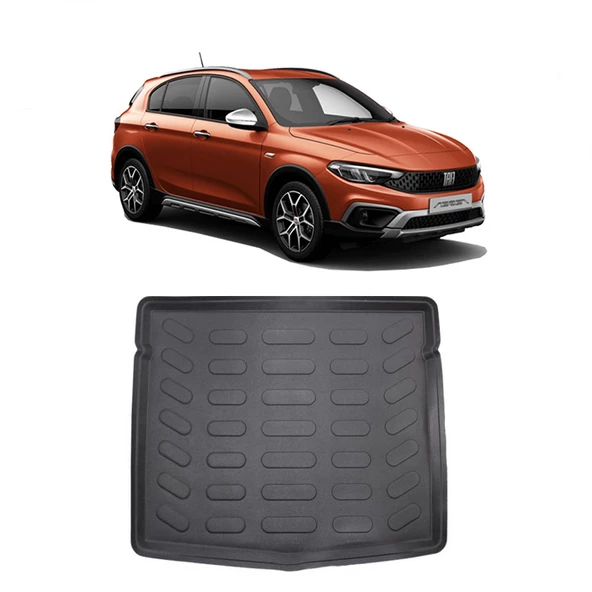 Rizline Fiat Egea Cross Stepneli 2020  Sonrası   3D Bagaj Havuzu ürün görseli 1