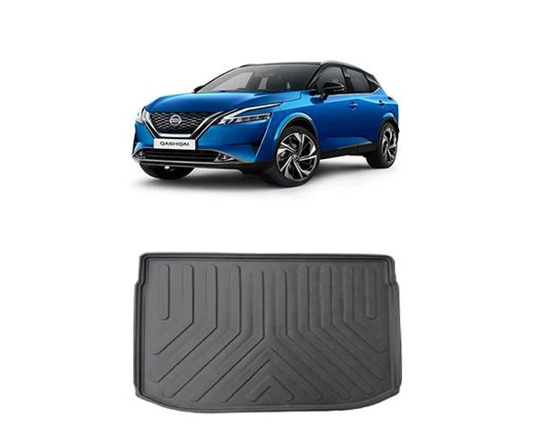 Rizline Nissan Qashqai 2022 Sonrası Üst Konum   3D Bagaj Havuzu Siyah ürün görseli 1