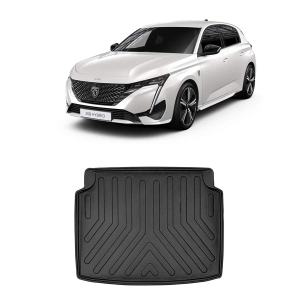 Rizline Peugeot 308 2022 Sonrası  3D Bagaj Havuzu ürün görseli 1