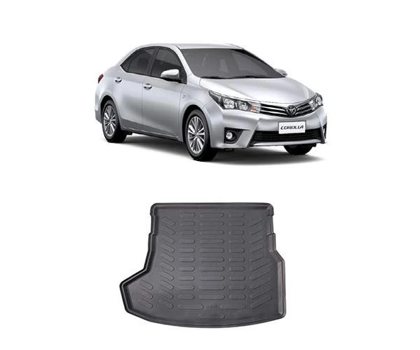 Rizline Toyota  Corolla   Sedan 2013-2018  3D Bagaj Havuzu Siyah ürün görseli 1