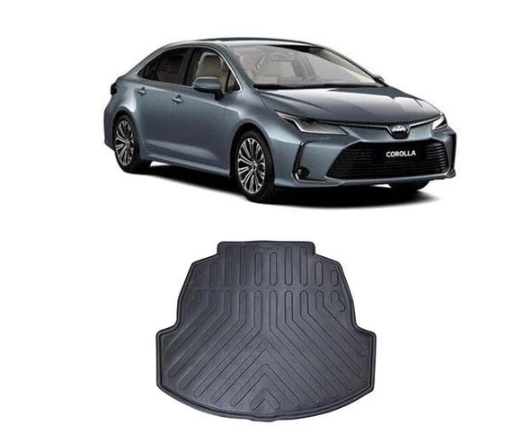Rizline Toyota  Corolla  Sedan  2019 +   3D Bagaj Havuzu Siyah ürün görseli 1