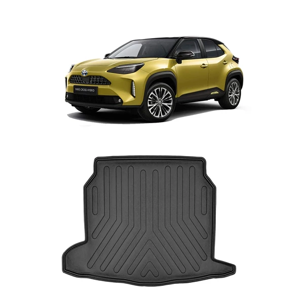 Rizline Toyota Yaris Cross Alt Konum 2022 Sonrası 3D Bagaj Havuzu ürün görseli 1