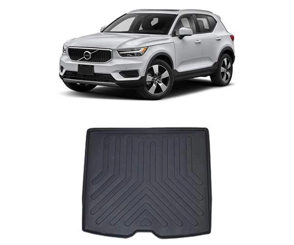 Rizline Volvo XC40 2018 Sonrası  3D Bagaj Havuzu Siyah ürün görseli 1