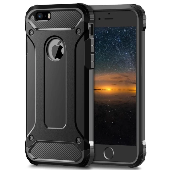 iPhone 5 Silikon Armor Hybrid Zırh Kılıf ürün görseli 1